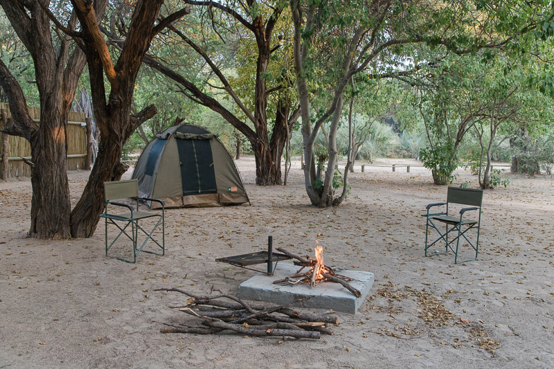 Staying at the Campsite